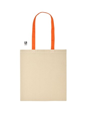 Τσάντα αγοράς 38 x 42εκ. (Marietta) natural-orange